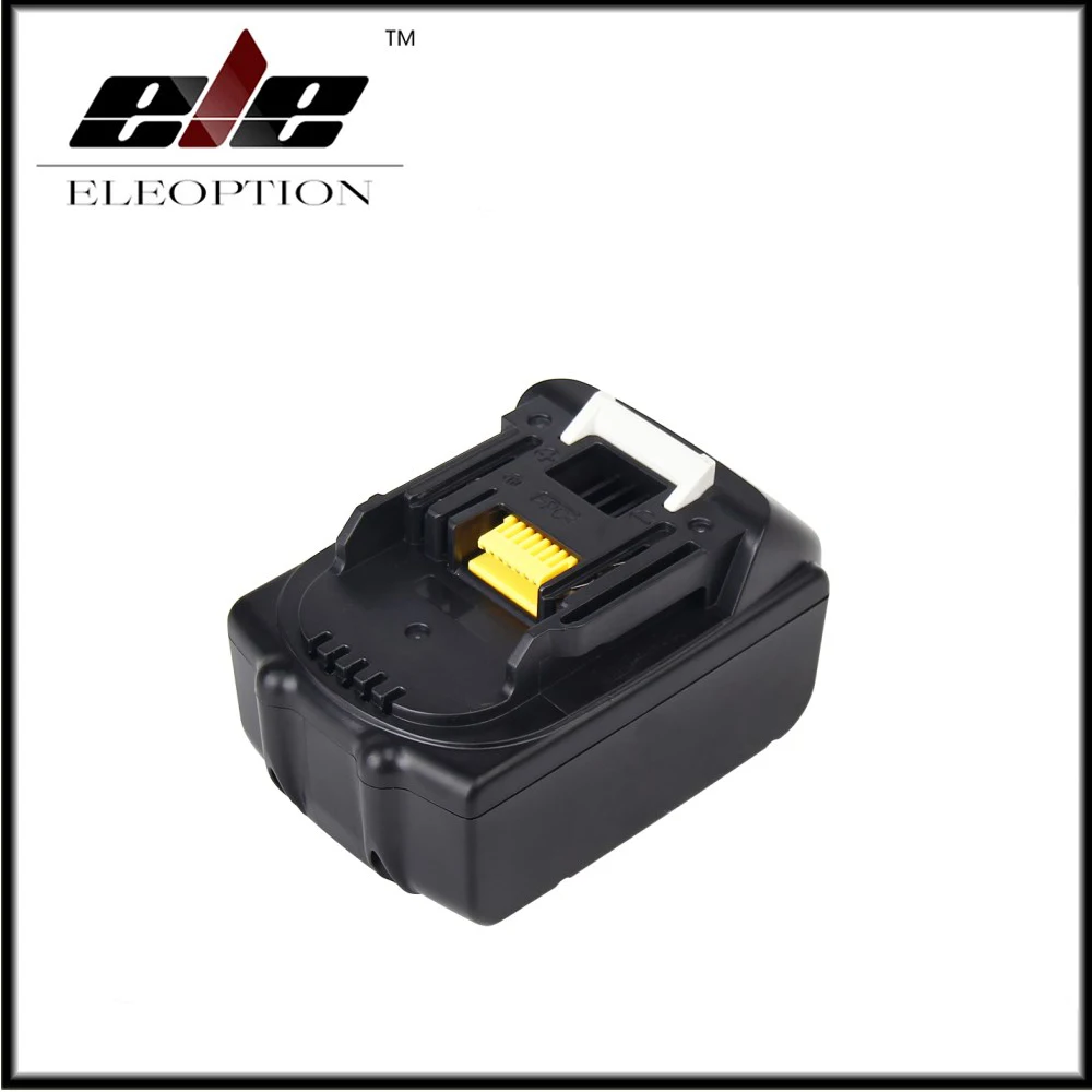 

Eleoption 5000mAh 18V Li-ion Replacement Battery for Makita BL1850 BL1830 BL1845 BL1840 LXT