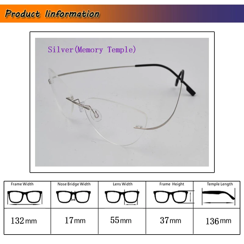 Женские прозрачные очки кошачий глаз оправа близорукость Пресбиопия рецепт оптическое зрелище память титановая оправа прозрачные линзы R5