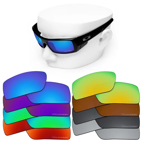 

OOWLIT Анти-Царапины Замена линзы для-Окли газкан травление поляризованные солнцезащитные очки