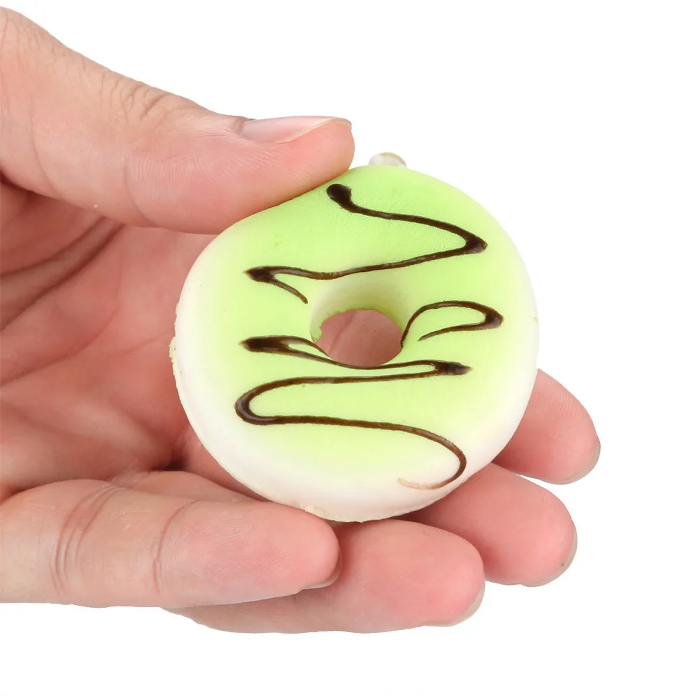 Милые мягкие пончики Mochi восстанавливающие форму сжимаемые забавные кавайные
