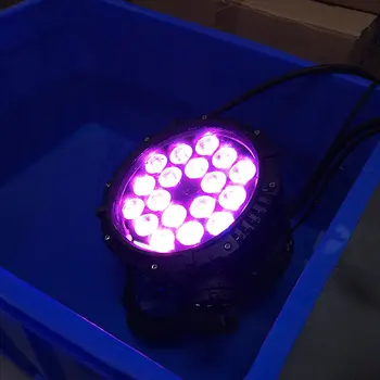 

SHEDHS TIPTOP Stage Lights 18x18W Waterproof IP65 DMX RGBWA+UV LED Par Swimming Pool Projector For Stage Light Event With Lights