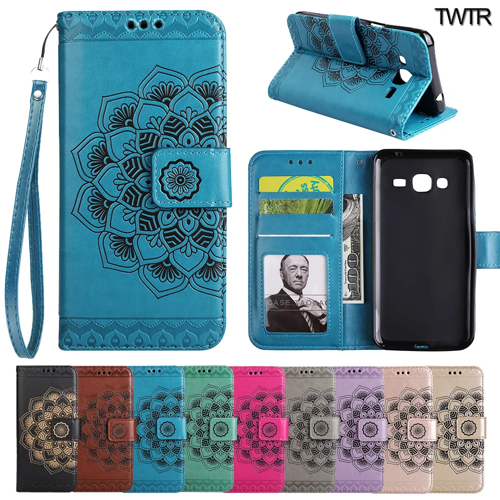 

Flip Case for Samsung Galaxy J3 J 3 2016 J320 J320H SM-J320H J320F SM-J320F J320FN SM-J320f/ds Floral Case Phone Leather Cover