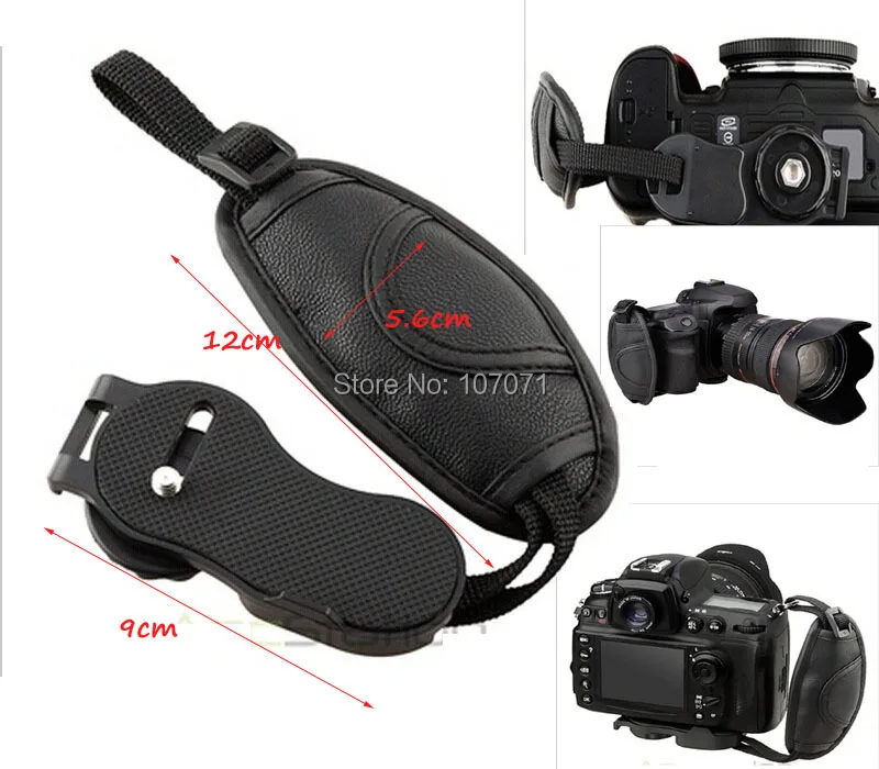 Кожаный ручной ремешок аксессуары для фотостудии всех брендов камеры D5000 D5100 D7000