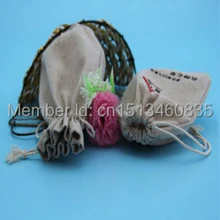 100 шт/партия CBRL джутовые сумки, Холщовый мешочек, льняной мешочек для аксессуаров/бобы, различные цвета, размер на заказ