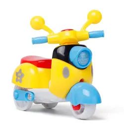 Маленький мотоцикл игрушечные лошадки модель Indoor стол Kidsroom пластик цвета моделирование Moto игрушка Коллекция декор
