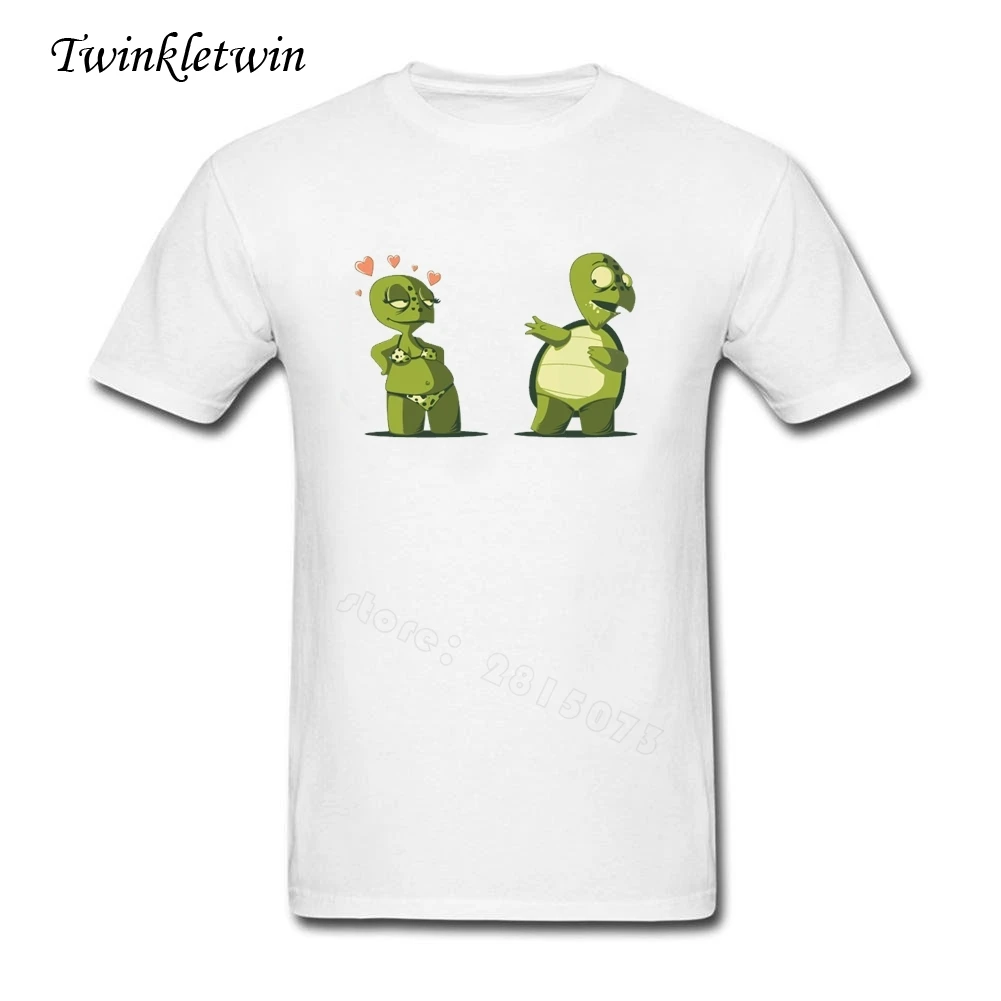 Green Tortoise Love Tee Shirt Men's Short Sleeved A Present For Teenage Youth 100% Cotton T-shirt Many Colors T In Summer | Мужская
