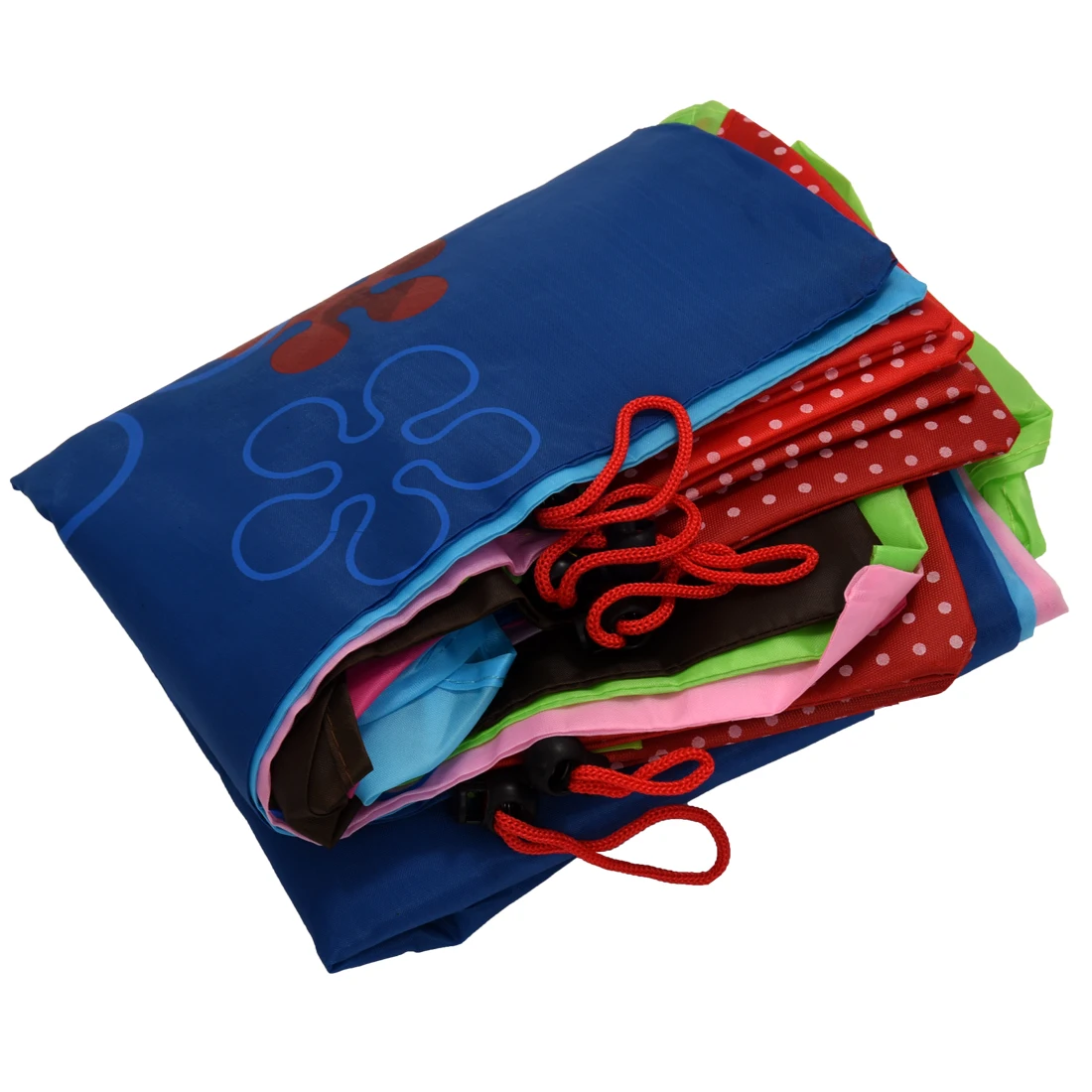 Hot Sale Unique 6pcs Strawberry Folding Reusable Compact Eco Portable