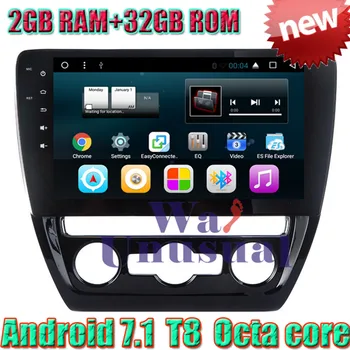 

WANUSUAL 10.1" Octa Core 32G 2G RAM Android 7.1 Car Video Player GPS For VW Sagitar 2012 2013 2014 2015 With BT WIFI 3G 1024*600