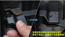 4pcs Car Door Stop Rust waterproof protector cover For ford Escape Edge Explorer