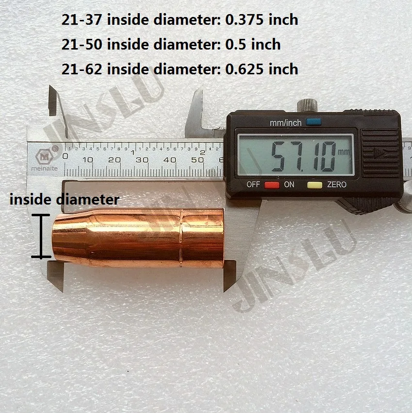 21-37 21-50 21-62 сменная насадка Magnum 100L Tweco Mini/#1 MIG Сварочные пистолеты