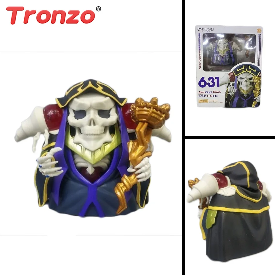 Tronzo Nendoroid Рисунок 10 см Overlord Figrue ПВХ Ainz Ooal платье рисунок игрушки Nendoroid 642 # Коллекционная модель подарок для друг