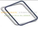 4pcs/lot Silicone Skin Sealing Strip(2pcs with-reinforced,2pcs no-reinforced) For ST-1520 Mini Sublimation machine 2pcs lot upd65800gd040 d65800gd040 qfp