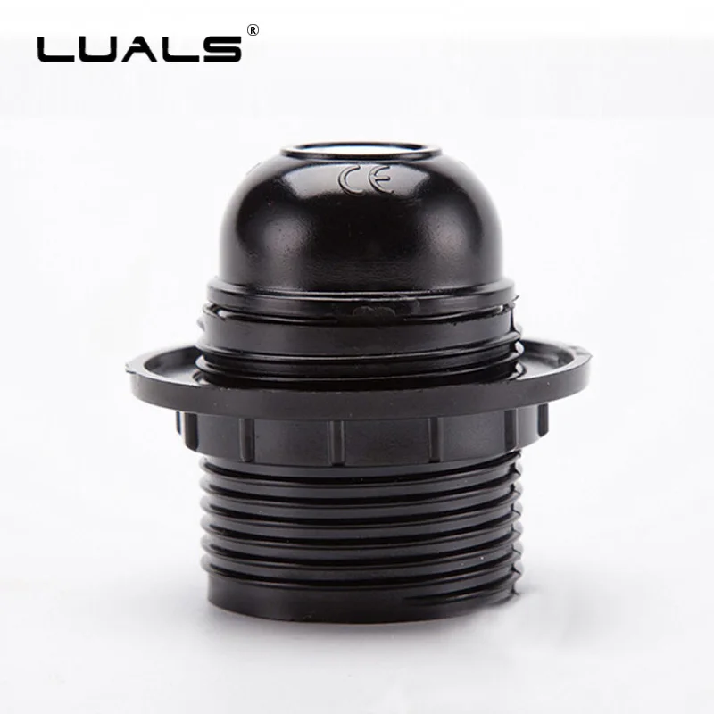 

E27 bakelite Lamp Bases High Quality Lamps Holder DIY Black E27 Lights Bases Quality Light Bases Fitting Lamps Wholesale