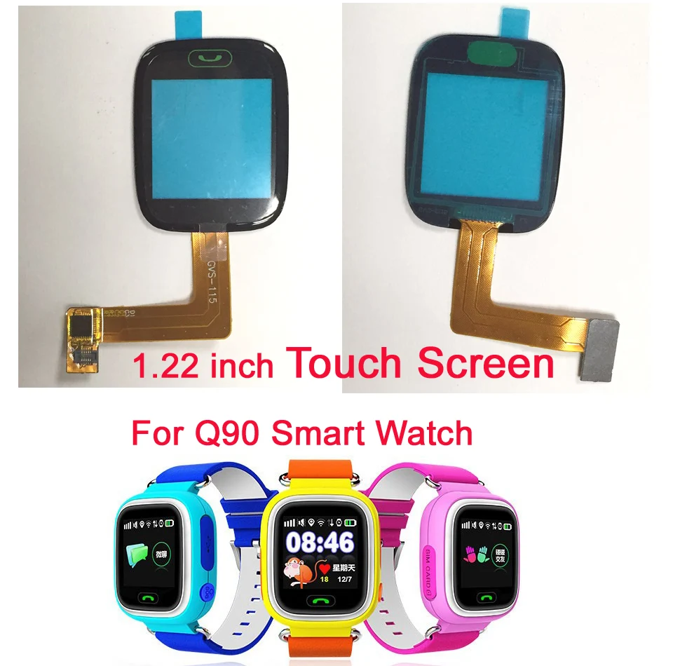 bilder für Original Q80 Q90 Kinder Telefon 1,22 zoll touchscreen Glas ZUBEHÖR für Q80 Q90 smartphone uhr touchscreen bilder für Original Q80 Q90 Kinder Telefon 1,22 zoll touchscreen Glas ZUBEHÖR für Q80 Q90 smartphone uhr touchscreen
