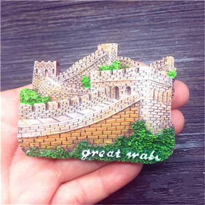 China Beijing Tourist Travel Souvenir 3D Resin Fridge Magnet Craft Gift Idea 