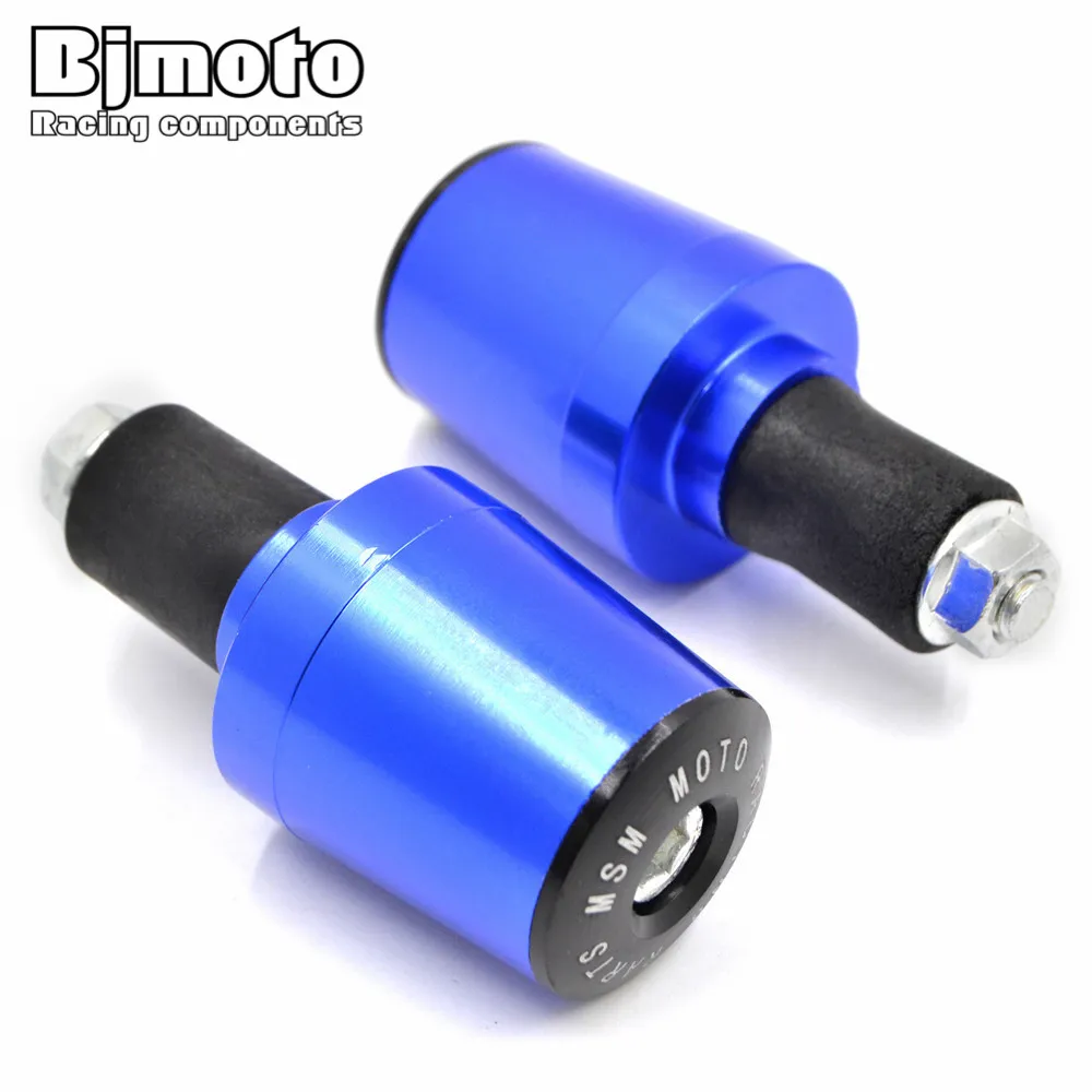 

Universal 7/8" 22mm Motorcycle CNC Handlebar Grip Bar Ends Slider Plugs Cap For HONDA CBR600RR CBR1000RR Kawasaki z900 z800