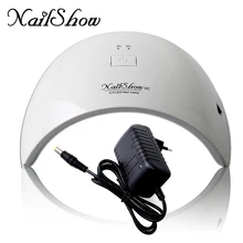

NailShow SUN9C 24W LED UV Nail Dryer Curing Lamp for Fingernail Toenail Gels Based Polish Phototherapy Nail Gel Manicure Lamp