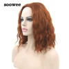 Cheveux synthétiques bordeaux Cosplay perruque bouclés courts femmes postiche fête cheveux perruques accessoires de cheveux pour les femmes ► Photo 1/6