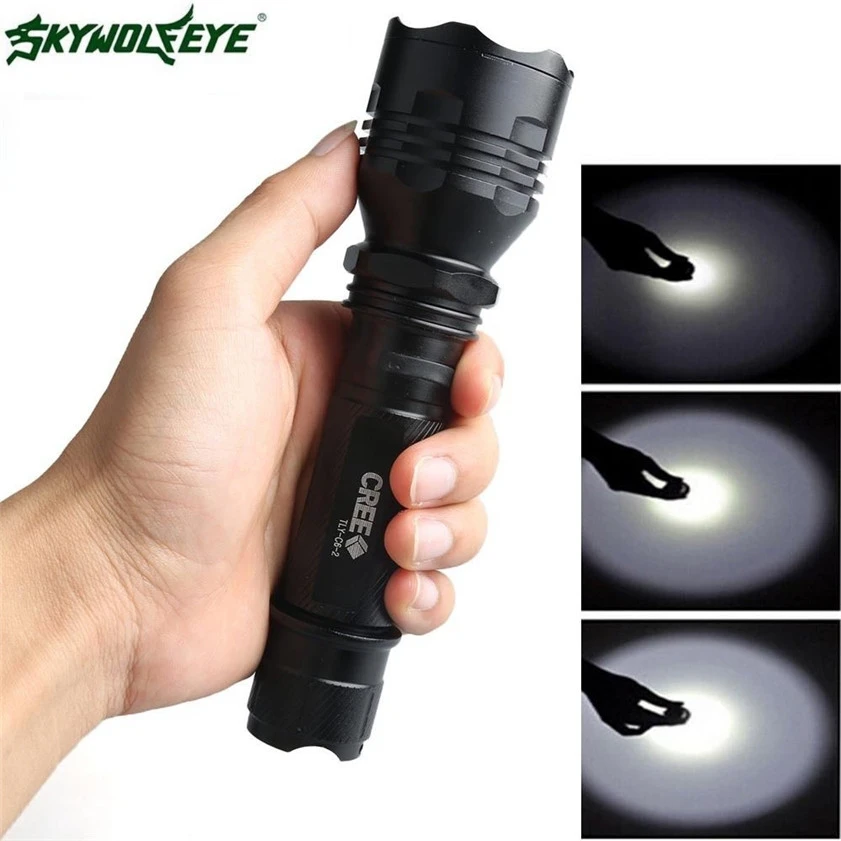 Lampe Torche EagTac MX25L4C - 4800 Lumens, 4xLED XM-L2, 4 Piles 18650, étanche IPX8