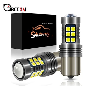 

2pcs 1156 BA15S P21W LED CANBUS NO ERROR Car Tail Bulb Brake Light Backup Reverse Lamp For VW Polo Golf 4 5 6 7 Passat B6 B5 T5