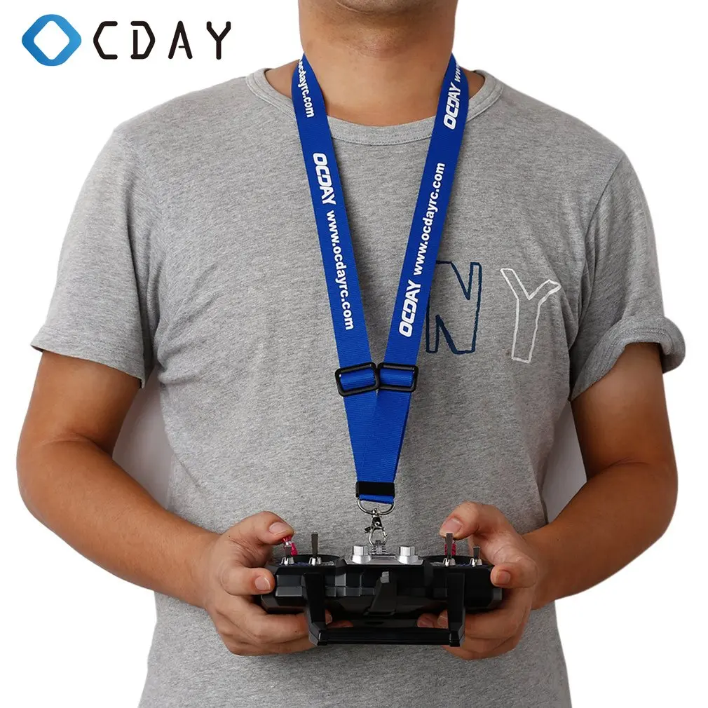 

OCDAY Blue Adjustable Neck Strap Belt Sling Lanyard for Remote Controller