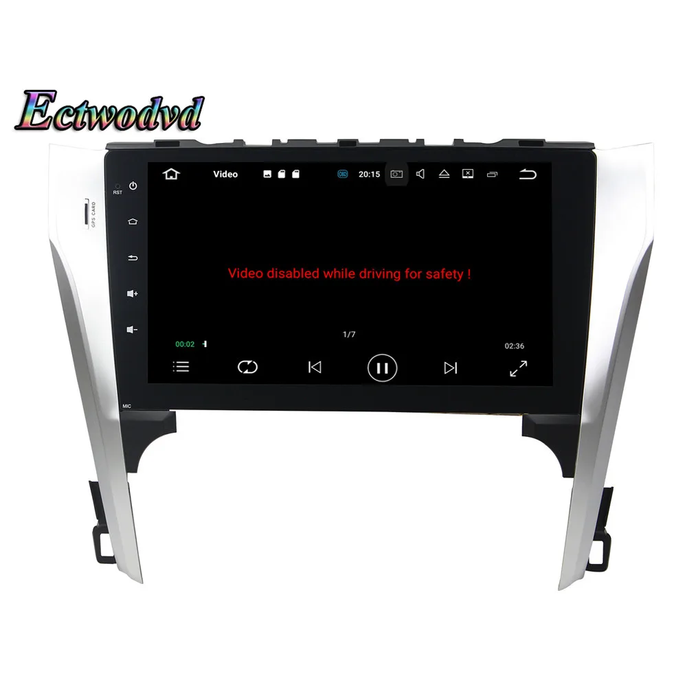 Sale Ectwodvd Octa Core 4G RAM 64G ROM Android 9.0 Car Multimedia DVD Player GPS HeadUnit for Toyota Camry 2012 2013 19