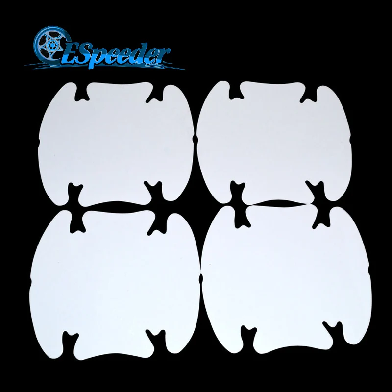 

ESPEEDER 4pcs Invisible Car Door Handle Scratches Automobile Shakes Protective Vinyl Protector Films Car Handle Protect