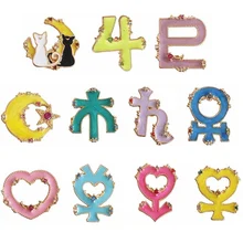 1 st Anime Sailor Moon Clollar Pin Badge Corsage Cartoon Broche Sieraden(China)