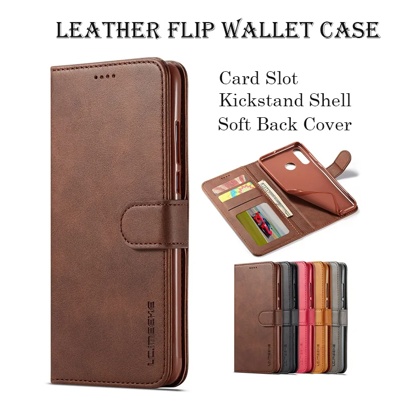 

Leather Flip Wallet Soft Case for Huawei P30 Pro Lite Case Card Slot Back Cover for Huawei P10 P20 Pro Lite Case Kickstand Coque