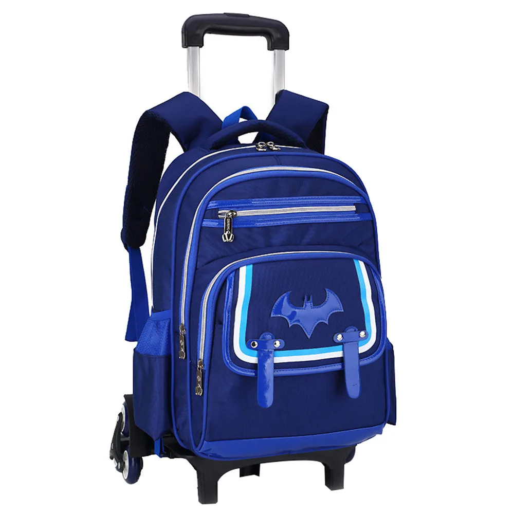 

Kids Wheels Removable Trolley Backpack Wheeled Bags Children School Bag Boys Travel Bags Children's School Backpacks mochilas