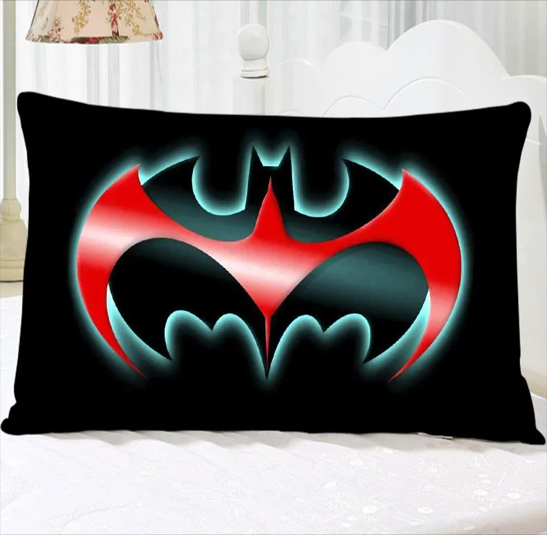 Vintage-Charming-Batman-Decoration-Custom-Zippered-Pillowcase-Cover-18x18-inch-(Twin-sides)32