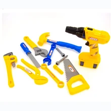 Детский набор инструментов для самостоятельного моделирования, инструмент для ремонта, дрель, отвертка для ремонта дома, игрушки-головоломки для детей