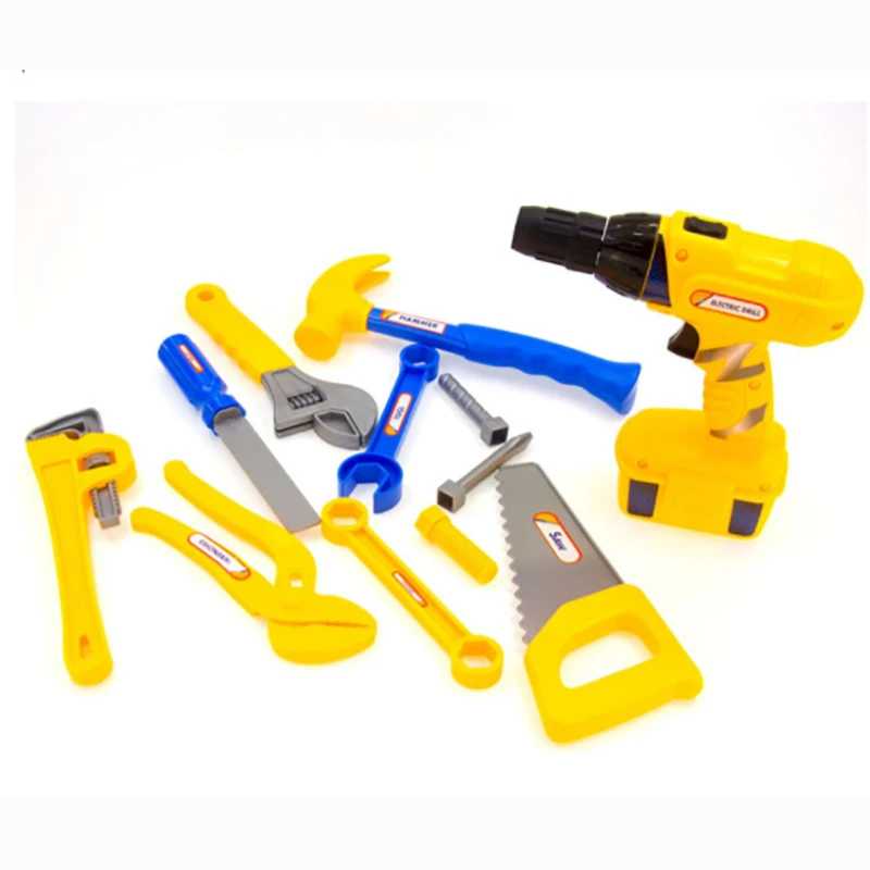 

Children's DIY Toolbox Set Simulation Repair Tool Drill Screwdriver Repair House play Puzzle Toys for kids