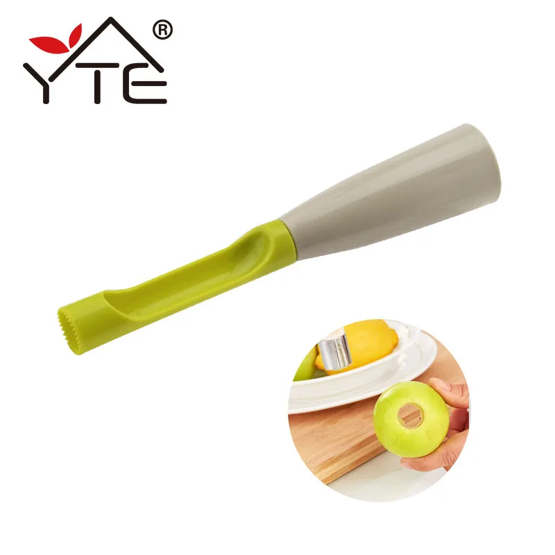 

YTE Hanging Apple Corer Serrated Blade Cutter Pear Fruit Vegetable Tools Coring Tool Twisting Core Remover Kitchen Gadget