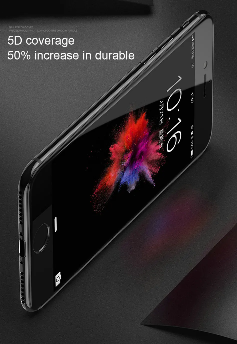 5D Tempered Glass for Huawei P20 Lite Glass Full Cover Round Edge 9H for Huawei P20 Pro P10 Lite Mate 9 10 Lite Screen Protector (15)