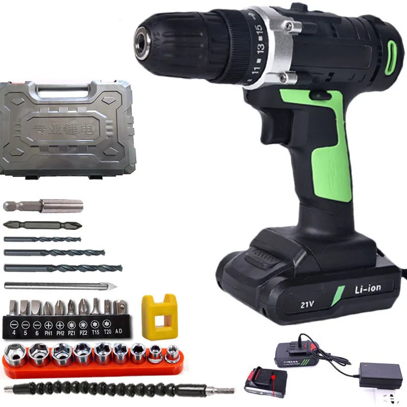 

Electric Screwdriver Torque screw gun power tools 12V/16.8V/18V/21V Rechargeable Lithium Battery cordless Electric Drill bit