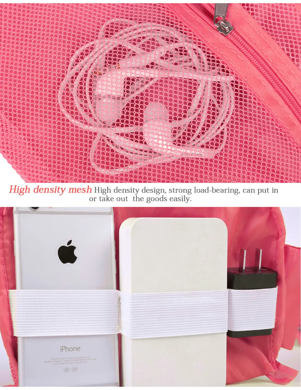 Nylon Storage Bags for Cosmetic Toiletries Home Travel Necessary  Makeup Organizer Bag Bath Wash Make Up Bag for Airplane