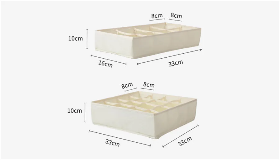 Органайзер для ящиков из Оксфорда для спальни и домашнего гардероба, моющийся органайзер для нижнего белья, складной органайзер для брюк и носков
