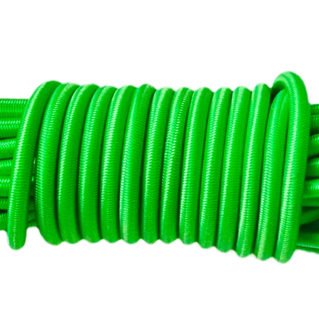 Multicolor 4mm Bungee Cord Marine Grade Heavy Duty Shock Rope Tie Down Stretch 10 M Marine Boat Kayak Rope for Water Sports