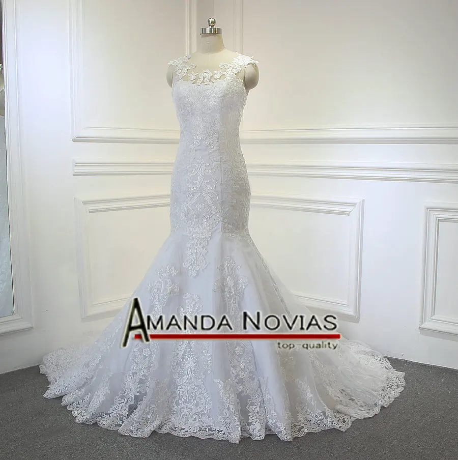 Новое Элегантное платье высокого качества кружевное свадебное платье Vestido de Novia Robe De Mariee