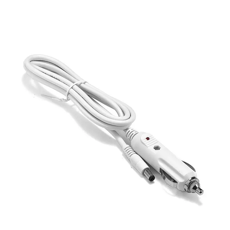 

12V 24V DC 5.5 x 2.5mm Car Cigarette Lighter Power Adapter Plug 18AWG 1.5m Cable For DVD Player Car Camera Truck Bus Van Boat