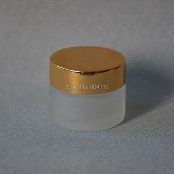 

15g cream jar,aluminum cap bottle,frosted glass cream jar