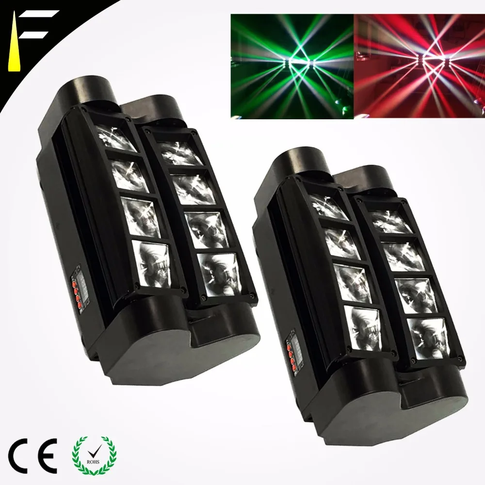

VR Light Effect Spider Led Spot Light Moving Head Beam 8x3w Disco Stage Spider Light Device With Variable Dimming Shutter