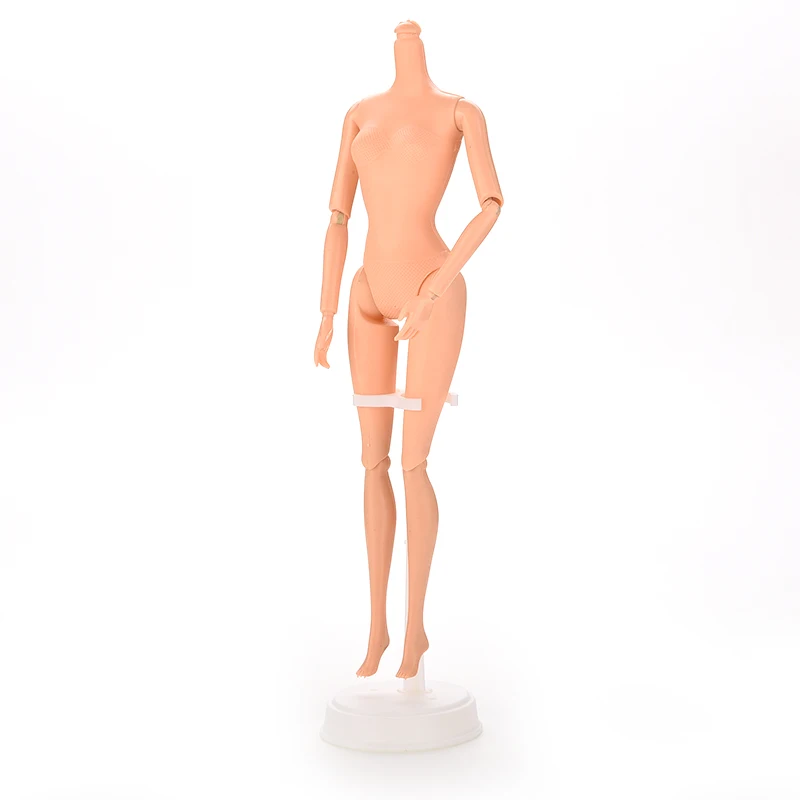 

26cm Height Doll Naked Body Necessary For DIY Rotatable Twelve Joints PVC Bodies Without Head For Dolls 1Pcs