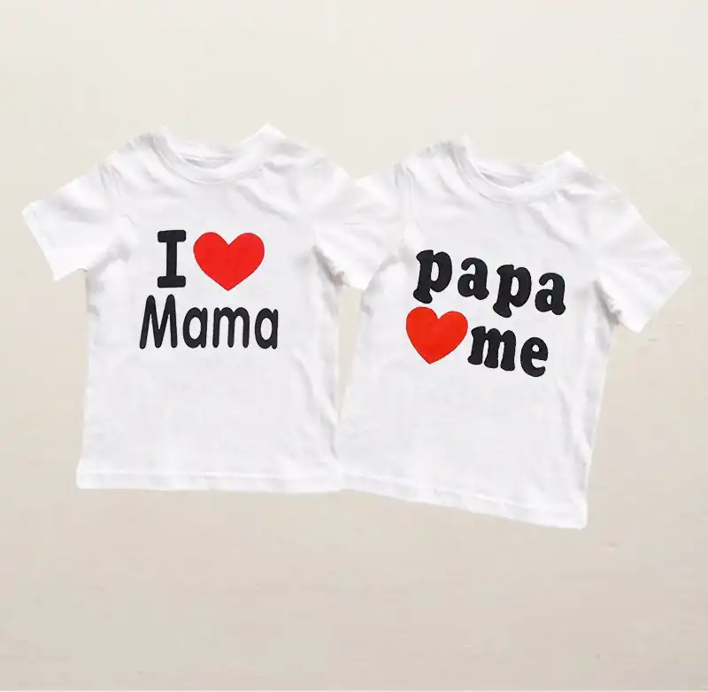i love mama t shirt baby