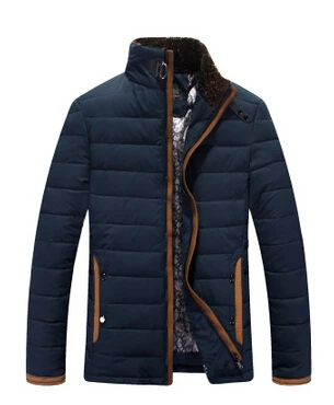 

British fashion trend of 2015 new winter hot men thickening collar middle-aged business casual short down jacket free shipping