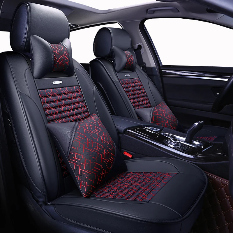 Авто Кожа универсальный автомобильный чехол для сиденья для Suzuki Jimny grand vitara Kizashi Swift SX4 автомобилей чехол для сиденья для укладки волос