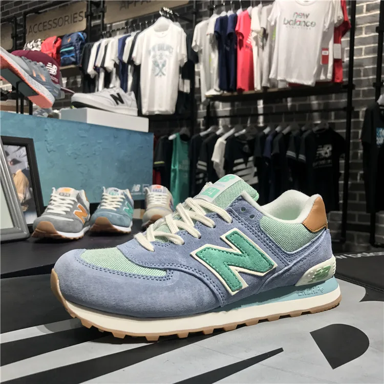 New Balance 574 женская обувь модные кроссовки для бега кроссовки для отдыха NB574 Wl574bca/bcb/bcc