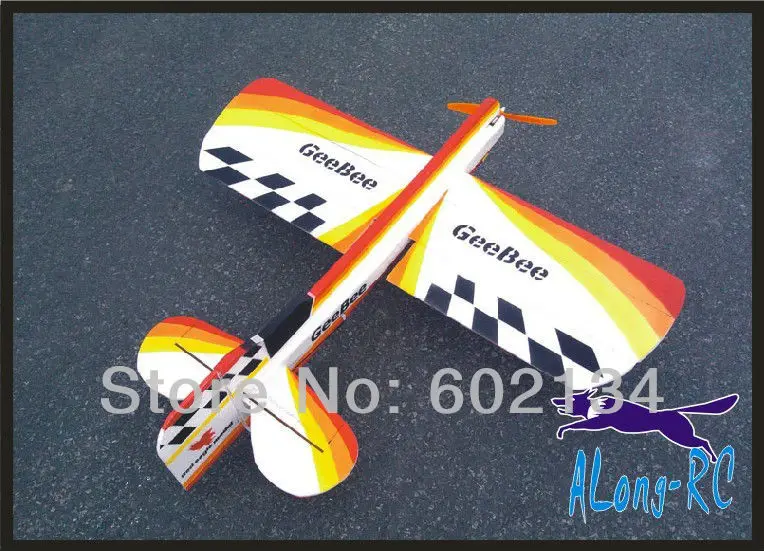 EPP PLANE/ RC 3D airplane RC MODEL HOBBY TOYS wingspan 1000mm GeeBee 3D f3d RC plane(kit SET or PNP set ) EPP PLANE/ RC 3D airplane RC MODEL HOBBY TOYS wingspan 1000mm GeeBee 3D f3d RC plane(kit SET or PNP set )
