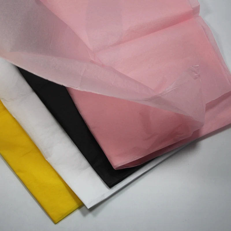 50x70cm 50pcs/lot colorful single copy tissue paper wine shirt shoes wrapping /gift packing material Flower poms |